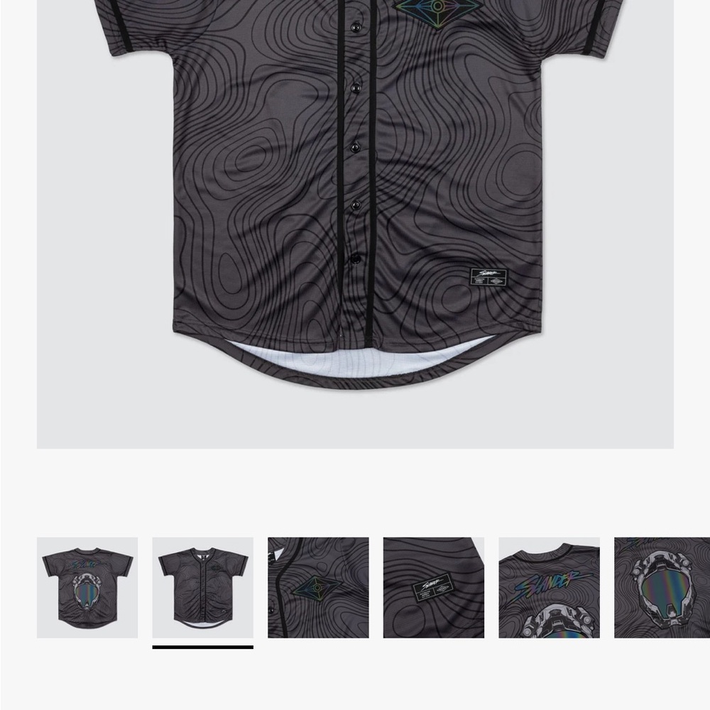 Electric Family Black Jersey Top slander Jersey